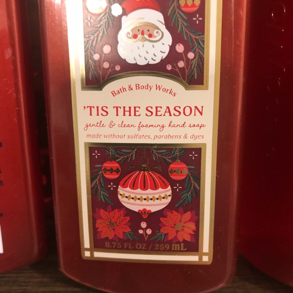 NWT Bath & Body Works Tis The Season 🎄🫧🎅🎅Soap X 4 - Picture 3 of 4